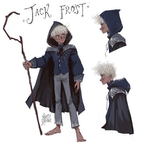 Jack Frost Character Design, Jack Frost Concept Art, Neimy Kanani, Jackson Overland, Guardians Of Childhood, Jack Frost And Elsa, Sailor Princess, Animation Inspiration, Dreamworks Movies