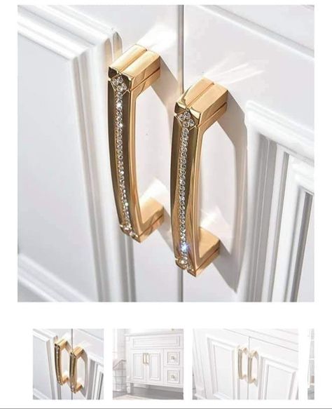 Diamond Furniture, Silver Dresser, Gold Drawer Pulls, Kitchen Window Treatments, Wardrobe Furniture, Gold Chrome, Pull Handles, Furniture Knobs, Furniture Handles