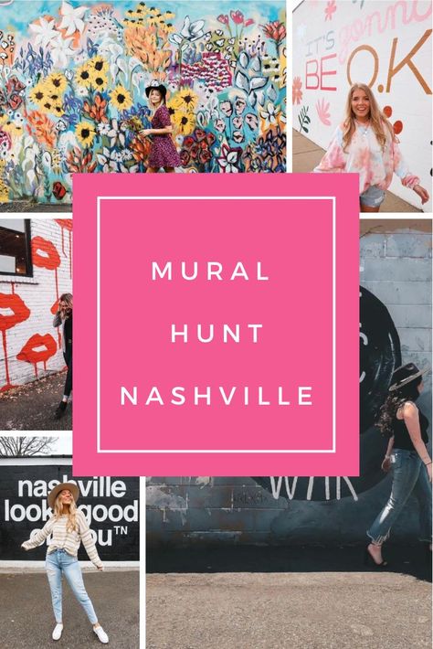 Nashville Scavenger Hunt, Nashville Murals, Bridal Things, Bachelorette Planning, Cream Color Dress, Nashville Bachelorette, Fairytale Fantasy, Bach Party, We Are Together