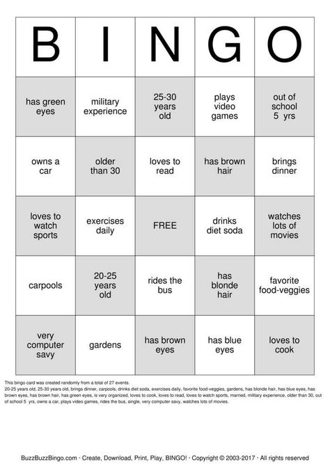 Icebreaker Bingo Cards To Download, Print And Customize! pertaining to Ice Breaker Bingo Card Template – Various Templates Ideas Ice Breaker Bingo, Icebreaker Bingo, Contact Card Template, Bingo Card Generator, Free Printable Bingo Cards, Bingo Online, Bingo Card Template, Free Bingo Cards, Food Business Card