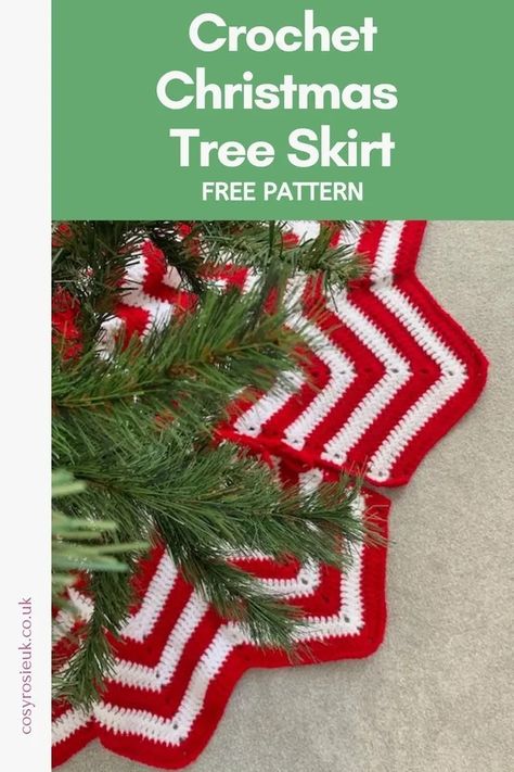 Crochet Christmas Tree Skirt Pattern, Easy Crochet Christmas Tree, Crochet A Christmas Tree, Crochet Christmas Tree Skirt, Christmas Tree Skirt Crochet Pattern, Christmas Tree Skirt Pattern, Easy Crochet Christmas, Crochet Tree Skirt, Christmas Tree Skirts Patterns