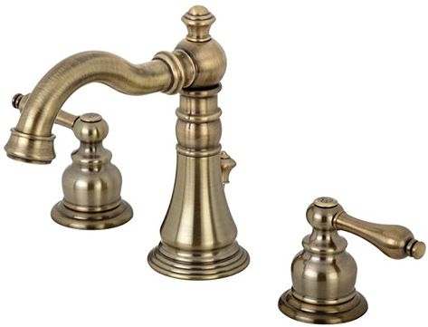 Fauceture FSC19733AL English Classic Widespread Bathroom Faucet, Antique Brass - - Amazon.com English Classic, Widespread Bathroom Faucet, Lavatory Faucet, Kingston Brass, Bathroom Faucet, Bathroom Sink Faucets, American Classic, Sink Faucets, Bathroom Faucets