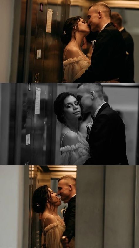 Elevator Photoshoot, Photoshoot Bride And Groom, Bride And Groom Wedding Photos, Groom Wedding Photos, Groom Wedding Photography, Moody Wedding Photography, Pregnancy Announcement Photoshoot, Courthouse Wedding Photos, Jasmine Wedding