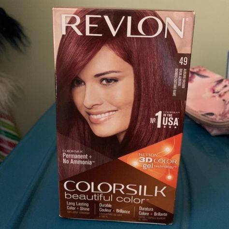 Uniq One Revlon Hair Treatments, Revlon Color Silk Chart, Color Stay Satin Ink Revlon, Burgundy Hair Dye Kits, Revlon 740 Copper, Loreal Hair Dye For Dark Hair, 1/4 Hair Dye, Burgundy Hair Dye Box, Box Hair Dye For Dark Hair