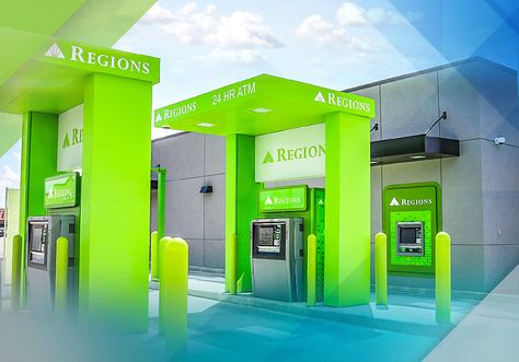 Regions Bank Opens Modern Frankfort, Indiana, Branch Regions Bank, Bank Branch, Holiday Hours, Wealth Management, Gas Station, Custom Tailoring, New Technology, Indiana, Latest News