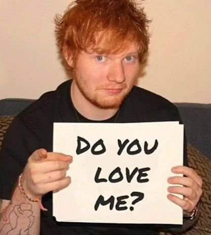 YES !!!!!! More than ANYTHIng !!!!!! ♥️♥️♥️♥️♥️♥️♥️♥️♥️♥️♥️♥️♥️♥️ I will always my forever Ed Sheeran Love, Holding A Sign, Entertainment Music, Ed Sheeran, Floral Illustrations, A Sign, Go On, Tumblr, On Twitter