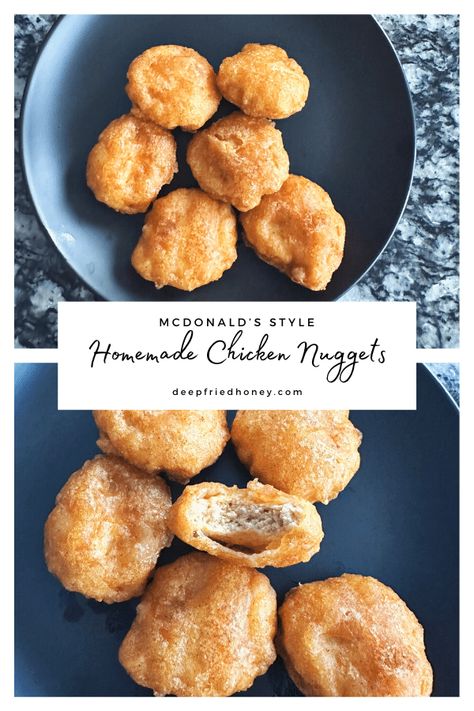 Mcdonalds Chicken Nuggets, Best Chicken Tenders, Munchies Recipes, Chicken Batter, Mcdonalds Chicken, Homemade Chicken Nuggets, Crepe Batter, Chicken Lunch, Chicken Nugget Recipes