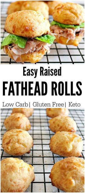 Are you in love with the popular fathead pizza dough? Then you will love our keto fathead rolls. Use them for anything! Raised, soft, and delicious. Fathead Rolls, Keto Brood, Keto Quiche, Keto Board, Keto Dishes, Desserts Keto, Fat Head, Keto Plan, Resep Diet