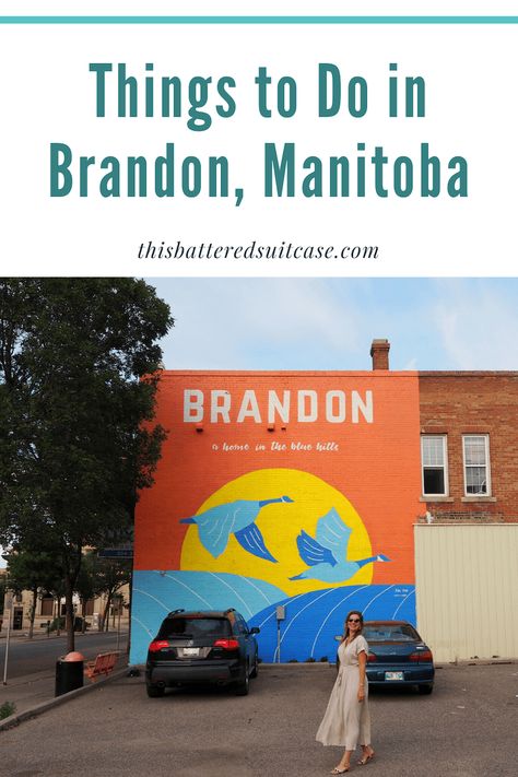 Fun Things to do in the summer in Brandon, Manitoba | Manitoba Road Trip Ideas | This Battered Suitcase | Manitoba Cities | Manitoba Weekend Trips | #ExploreMB Brandon Manitoba, Canada Tourism, Manitoba Travel, Visit Montreal, Canadian Beer, Road Trip Ideas, Canada Road Trip, Manitoba Canada, Newfoundland And Labrador