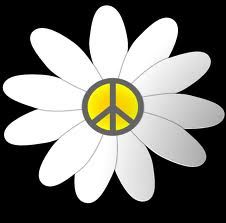 Peace Daisy Peace Sign Tattoo, Peace Sign Tattoos, Peace Flower, Peace Pole, Peace Symbols, Hippie Trippy, Peace Sign Art, Black Magick, Give Peace A Chance