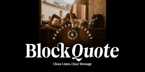 Block Quote Font Free Download Quote Font, Chalk Fonts, Block Quotes, Fonts Quotes, Outline Fonts, Free Typeface, Elegant Serif Fonts, Corporate Image, Free Script Fonts