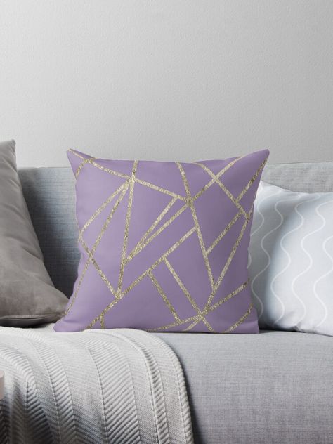 Lavender Room Decor, Lavender Girls Room, Pillows Purple, Lilac Bedroom, Lavender Bedroom, Purple Bedroom Decor, Purple Room Decor, Lavender Room, Lavender Decor