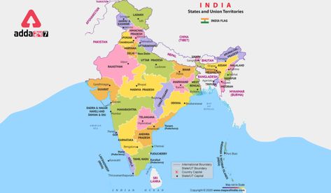 States and Capitals: Complete List of 28 States and Capitals of India and 8 UTs 2022 States And Capitals Of India, Union Territories, Dadra And Nagar Haveli, Daman And Diu, Indian States, Port Blair, States And Capitals, Andaman And Nicobar Islands, Gangtok