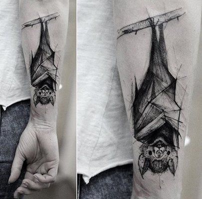 Bat Tats, Bat Artwork, Japanese Traditional Tattoo, Drawing Tattoo Ideas, Gotik Tattoo, Bats Tattoo Design, Bats Flying, Kunst Tattoos, Hanging Bat