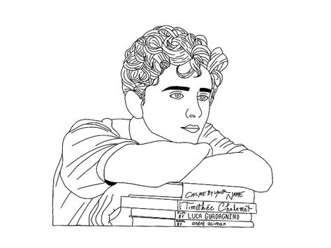 Name Line Art, Chalamet Timothee, Life Moves Pretty Fast, Call Me By Your Name, Cute Canvas Paintings, Jimin Fanart, Cute Canvas, Embroidery On Clothes, New Template