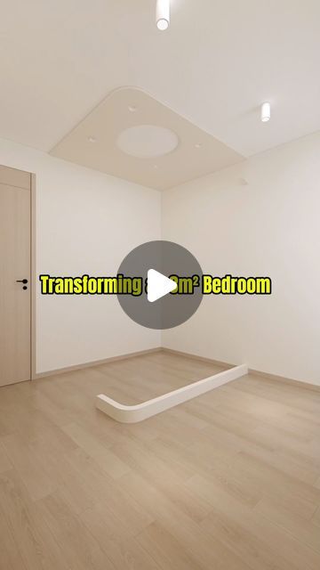 Homecraft Designer | If the small bedroom can be remodeled….

#bedroom #bedroomdecor #smallbedroom #homedecor #interiordesign #homerenovation | Instagram Optimizing Space In Small House, One Bedroom Flat Ideas Interior Design, Small Bedroom With Bathroom Ideas, Bedroom Small Space Ideas, Tiny Apartment Bedroom Ideas, Flat Bedroom Ideas, Small Sleeping Room, Small Bedroom Plan, Small Bedroom With Bathroom