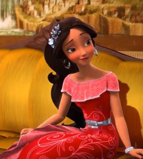 Elena Of Avalor Characters, Elana Of Avalor, Disney Characters As Humans, Princess Elena Of Avalor, Disney Elena, Princess Elena, Princess Charm School, Elena Of Avalor, Classic Disney Movies