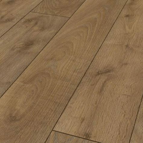 Online Flooring Store 12mm V Groove Laminate FlooringWidth192mmLength1285mmThickness12mmCoverage (m2)1.48Coverage PerpackMaterialHDFFinishRusticColourOakWarranty Period20 YearsCertificationsFSC Terrace House Living Room, Lounge Flooring, Wooden Plank Flooring, Cornwall House, Counselling Room, Ensuite Ideas, Flooring Kitchen, Oak Laminate Flooring, Hallway Flooring