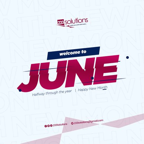 June Happy New Month Flyer Design, New Month Flyer Design, New Month Flyer, Happy New Month, New Month, Flyer Design, Happy New, Quick Saves, Design