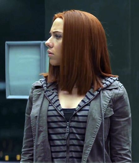 Natasha Romanoff Winter Soldier Hair, Black Widow Winter Soldier Outfit, Natasha Romanoff The Winter Soldier, Natasha Romanoff Cosplay, Natasha Romanoff Hair, Mcu Women, Bucky And Natasha, Grey's Anatomy Doctors, Наташа Romanoff