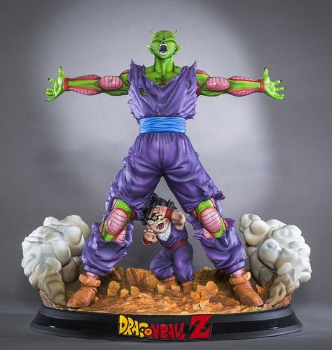 Dragon Ball Z - Piccolo - Son Gohan - HQS - Piccolo's Redemption - 1/6 (Tsume) | MyFigureCollection.net Kid Gohan, Dragon Ball Z Shirt, Anime Kimono, Dragon Balls, Anime Figurines, Dragon Ball Artwork, Puella Magi Madoka Magica, Dragon Ball Art, Fate Stay Night