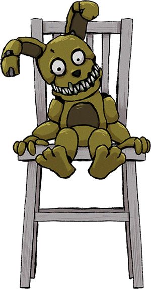 Five Nights at Freddy's - Plushtrap by kaizerin on DeviantArt 5 Nights At Freddy's Characters, Five Nights At Freddy’s Coloring Pages, Plush Trap Fnaf, Five Nights At Freddy's Foxy, Fnaf Helpy X Plushtrap, Fnaf Fredbear Plush Fanart, Freddy Plush, Good Horror Games, Scott Cawthon