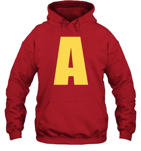 Matching Costume, Halloween Matching, Matching Costumes, Alvin And The Chipmunks, Best Clothing, Halloween Sweater, Hoodie Men, Letter A, Chipmunks