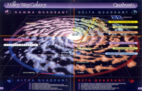 Map of the Star Trek galaxy Galaxy Map, Star Trek Wallpaper, United Federation Of Planets, Org Chart, Starship Enterprise, Star Chart, Star Trek Voyager, Star Trek Ships, Star Trek Universe