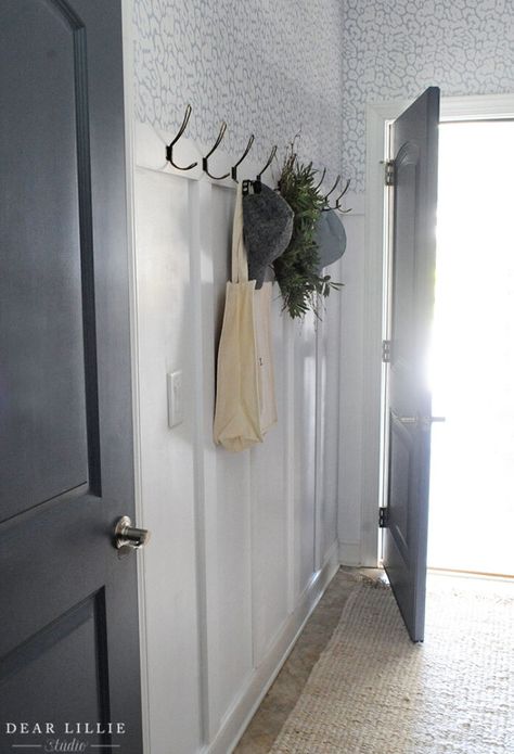 Laundry Room Runner - Dear Lillie Studio Apartamento New York, Laundry Room Ideas Small Space, Mudroom Makeover, Dear Lillie, Laundry Room Closet, Board And Batten Wall, Small Laundry Rooms, Laundry Decor, Laundry Room Diy