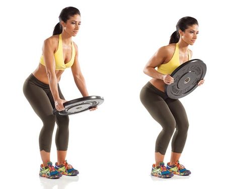 Bent-Over-Two-Arm-Row Plate Workout Women, Plate Workout, Oxygen Magazine, Fitness Guide, Key To Losing Weight, Workout Women, Lose Belly Fat Workout, Hiit Cardio, Fat Loss Workout