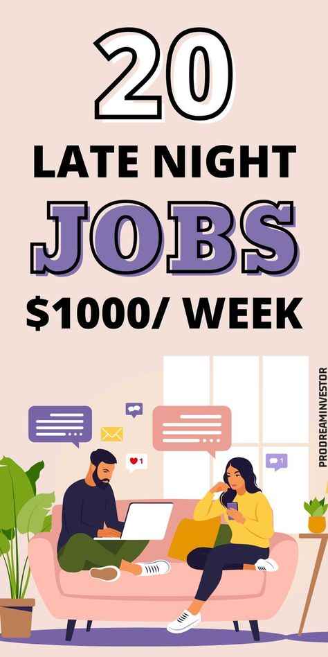 20 Legit Part-Time Night Jobs From Home ($1000/ Week) #remoteworkfromhomejobs,#workfromhomejobs,#workfromhomeonline,#businessideasforbeginners,#jobsforstayathomedads,#remotejobs Part Time Night Jobs From Home, Online Jobs That Pay Well, Legit Ways To Make Extra Money Work From Home Jobs, Make Money From Home Legit, Legit Side Jobs Extra Money, Remote Night Jobs, Part Time Evening Remote Jobs, Work From Home Night Jobs, Stay At Home Jobs That Pay Well