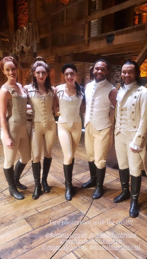 Broadway Costume Design, What To Wear To Hamilton Musical, Hamilton Ensemble, Three Sisters Aesthetic, Hamilton Inspired Outfits, Hamilton Halloween Costume, Hamilton Helpless, Hamilton Cosplay, Musical Theater Costumes