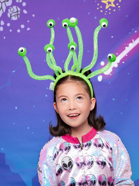 Alien Costumes, Alien Headband, Fairy Headband, Butterfly Headpiece, Cat Headband, Alien Costume, Monster Eyes, Chasing Fireflies, Diy Kostüm