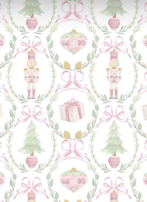 Cute Ipad Wallpaper Christmas, Christmas Wallapers Aesthetics Ipad, Xmas Preppy Wallpaper, Simple Christmas Computer Wallpaper, Pink Nutcracker Christmas Wallpaper, Pastel Pink Christmas Wallpaper, I Pad Wallpaper Christmas, Best Friend Christmas Wallpaper, Pink Christmas Asthetics