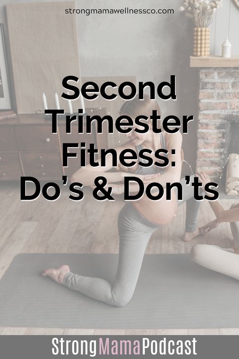 Second Trimester Pregnancy Exercise Tips and Modifications — Strong Mama Wellness Prenatal Stretches 2nd Trimester, Pregnancy Workout At Home 2nd Trimester Beginner, Pregnancy Safe Workouts Second Trimester, 2nd Trimester Pregnancy Workout, Second Trimester Core Workout, Second Trimester Stretches, 2nd Trimester Stretches, Pregnancy Workouts 2nd Trimester, Pregnancy Stretches Second Trimester