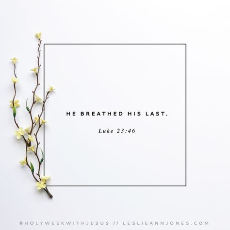 Holy Week Day 6: Good Friday — Leslie Ann Jones Holy Week Quotes, Lent Pictures, Good Friday Bible Verses, Bible Reading Guide, Catholic Bible Verses, Easter Friday, Bible Affirmations, Holy Friday, Good Friday Quotes