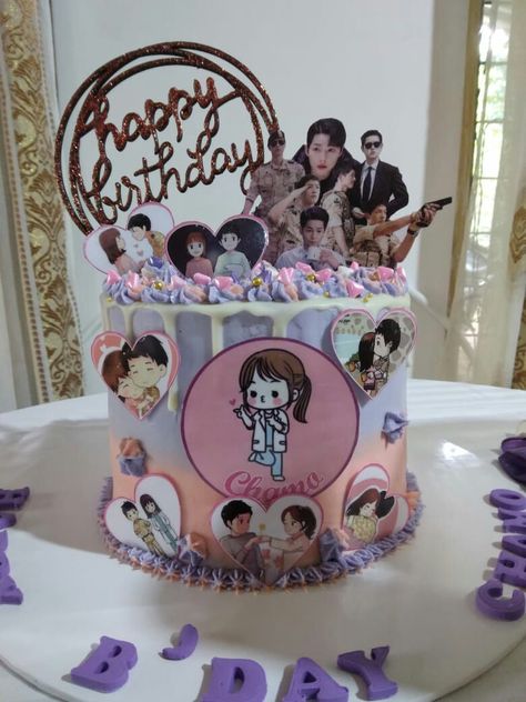 Kdrama Cake Ideas, Chocolate Cake Images, Best Birthday Cake Recipe, Song Joongki, Triple Chocolate Cake, Songsong Couple, Tiered Cakes Birthday, Special Birthday Cakes, Beautiful Cake Designs