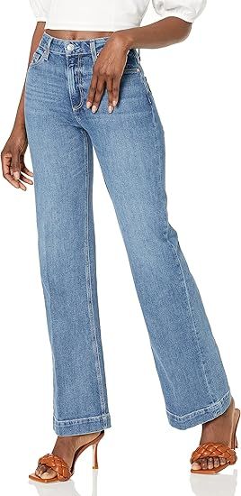 PAIGE Women's Leenah 32" High Rise Wide Leg in Magda at Amazon Women's Jeans store Jeans Amazon, Jeans Store, Amazon Women, Wide Leg Jeans, Chic Outfits, Leg Jeans, Timeless Fashion, Women's Jeans, Everyday Wear