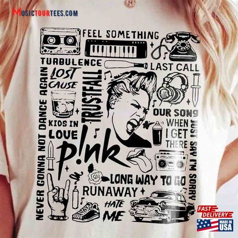 Vintage P!Nk Bootleg Shirt Summer Carnival Tee Classic Sweatshirt Check more at https://musictourtees.com/product/vintage-p-nk-bootleg-shirt-summer-carnival-tee-classic-sweatshirt/ P!nk Shirt, Pink Fan, Summer Carnival, Pink Singer, Bootleg Shirt, Say Im Sorry, Shirt Graphics, Classic Sweatshirt, Tshirt Ideas