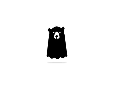 ghostly bear by Huseyin Gumusboga Bear Ghost Tattoo, Bear Ghost, Ghost Illustration, Ghost Bear, Bear Skull, Club Tattoo, Bears Game, Ghost Tattoo, Bear Tattoos