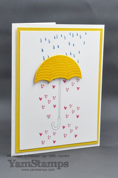 Cards To Cheer Someone Up, Umbrella Cards, Cheer Someone Up, Manic Monday, Handcrafted Cards, Homemade Greeting Cards, Card Party, Hand Crafted Cards, Daisy Painting