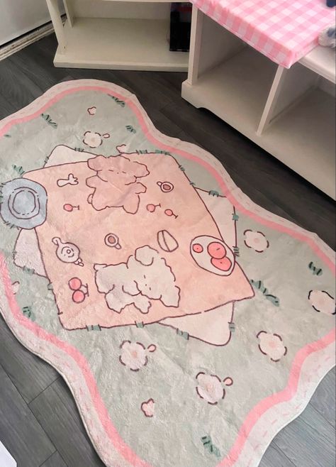 Sanrio, cute , pink, coquette Cute Pink Rug, Coquette Rugs, Cute Carpets Bedrooms, Sanrio Rugs, Sanrio Carpet, Sanrio Rug, Coquette Rug, Aesthetic Carpets, Kawaii Rugs