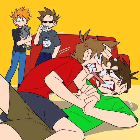 This Is Where I Post From, Tom Tord, Matt Eddsworld, Eddsworld Memes, Banana Bus Squad, Eddsworld Tord, Eddsworld Comics, The Best Series Ever, South Park