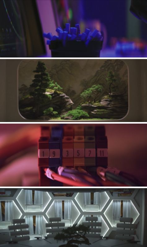 Maniac Netflix Aesthetic, Spaceship Architecture, Maniac Aesthetic, Movies Moodboard, Maniac Netflix, Fantasy Tv Shows, Filmmaking Cinematography, Space Ghost, Lab Rats