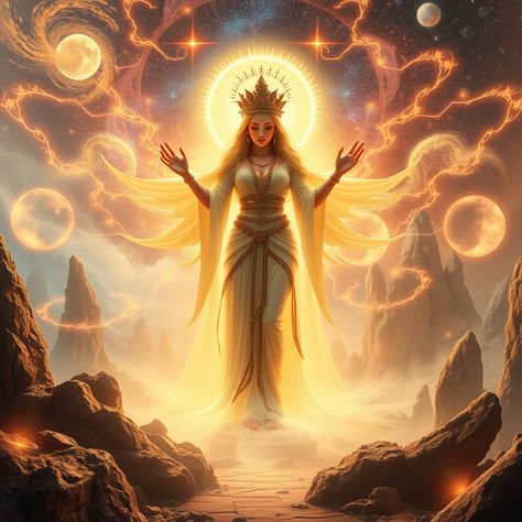 A visualization of a goddess of the InnerVerse #innerverse #goddess Jezebel Spirit, Art Experiments, Goddess Women, Goddess Artwork, Goddess Energy, Inner Goddess, Goddess Art, A Goddess, Bones Funny