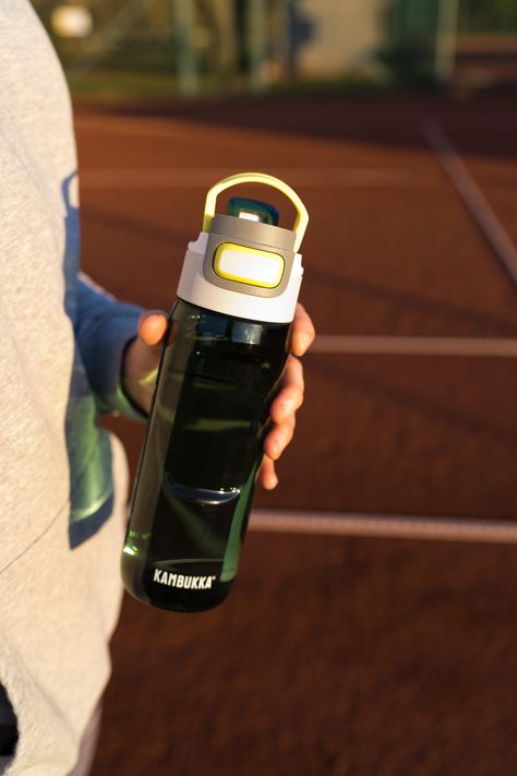 Every good athlete needs hydration, so do it in style! 🔥 Elton has a 3 in 1 lid with a ‘push’, ‘always open’ and ‘locked’ position, which enables a smooth drinking experience in every situation. Scared your water bottle will leak? Elton won’t let you down. 💯 #water #waterbottle #tennis #sports #lifestyle Sports Lifestyle, Indoor Photography, Bottle Packaging, Let You Down, Sport Water Bottle, New You, Drinking Water, Stuff To Do, Do It