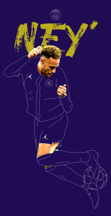 Neymar / PSG Neymar Jr Art, Psg Wallpaper, Kakashi Uchiha, Paris Football, Brazil Football Team, Neymar Psg, Nfl Football Art, Neymar Jr Wallpapers, Soccer Art