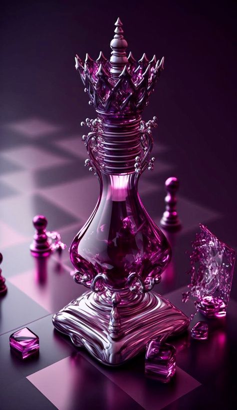 Wizards Chess, Chess King And Queen, Queen Chess Piece, Sugar Skull Artwork, Chess King, Dark Modern, Colourful Wallpaper Iphone, Chess Queen, Pretty Backgrounds