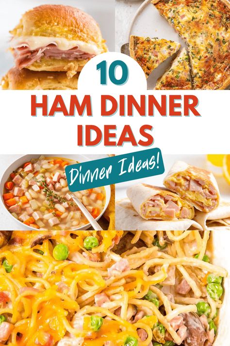 Summer Ham Dinner Ideas, Recipes Using Ham Pieces, Ham Ideas Dinners, Easy Ham Steak Dinner Ideas, Deli Ham Recipes Dinner, Precooked Ham Recipes, Chopped Ham Recipes, Sliced Ham Dinner Ideas, Ham Recipes For Dinner Main Dishes