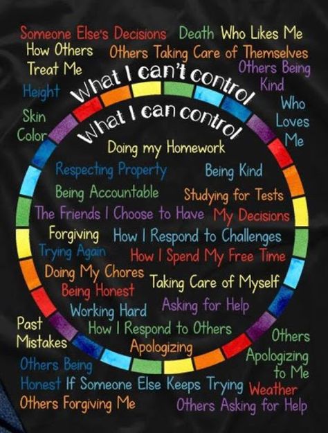 Uppfostra Barn, I Can Control, Education Positive, Parenting Skills, School Counseling, Social Emotional Learning, Coping Skills, Positive Parenting, A Circle